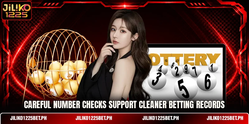 Careful number checks support cleaner betting records Careful number checks support cleaner betting records