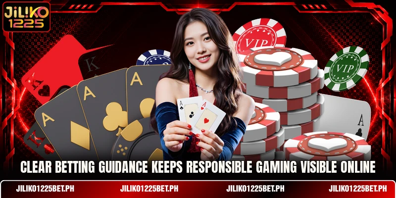 Clear betting guidance keeps responsible gaming visible online Clear betting guidance keeps responsible gaming visible online