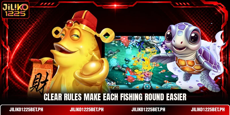 Clear rules make each fishing round easier Clear rules make each fishing round easier