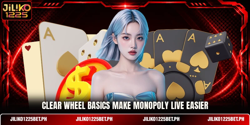 Clear wheel basics make Monopoly Live easier Clear wheel basics make Monopoly Live easier
