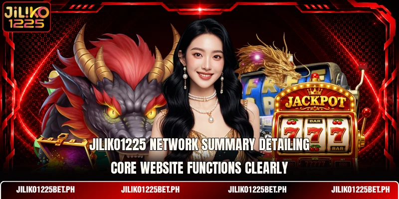 JILIKO1225 network summary detailing core website functions clearly