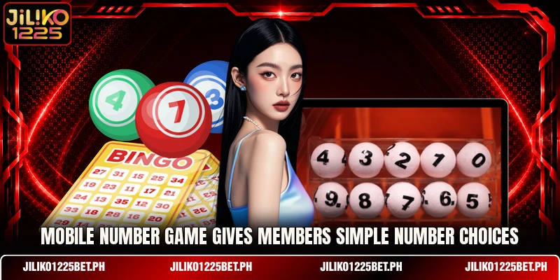 Mobile Number Game gives members simple number choices Mobile Number Game gives members simple number choices