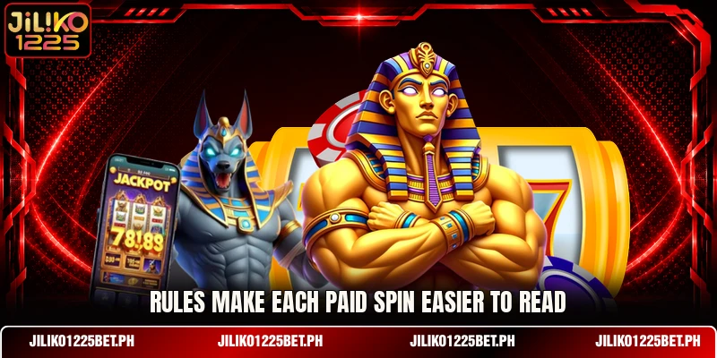 Rules make each paid spin easier to read Rules make each paid spin easier to read