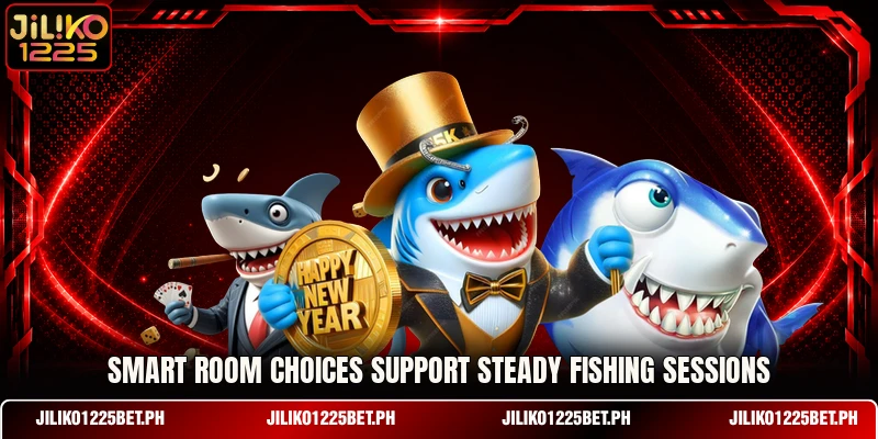 Smart room choices support steady fishing sessions Smart room choices support steady fishing sessions